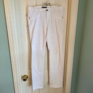 James Jeans White Jeans - Size 31